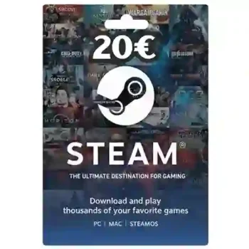 Carte Steam 20€ Maroc | Ultimate Recharge Steam Sécurisée
