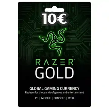 Carte Razer Gold 10€ Maroc – Crédit Gaming Instantané et Sécurisé