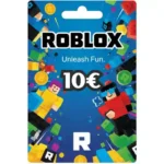 Carte Roblox 10€ – Achetez Robux et Profitez d’une Expérience de Jeu Unique