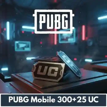 PUBG Mobile 300 + 25 UC Maroc – Crédit UC immédiat par ID
