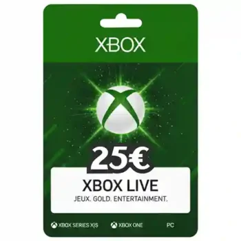 Carte Xbox 25€ Maroc – Recharge Instantanée & Officielle