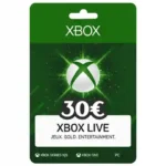 Carte Xbox 30€ Maroc – Recharge Xbox Officielle avec Code Instantané