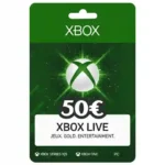 Carte Xbox 50€ Maroc – Crédit Xbox Officiel à Utiliser Immédiatement